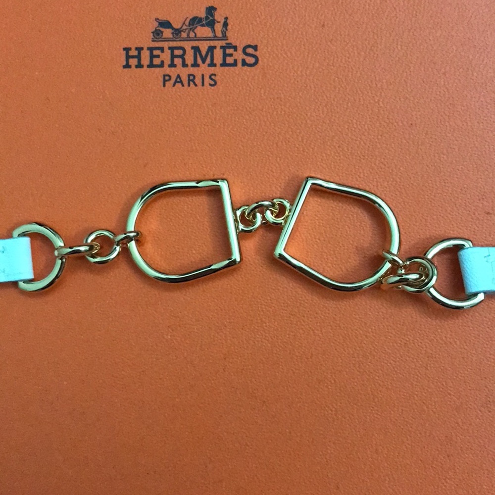 Hermès Etrier Double Tour Ve Bracelet (FREE Cartier 🎁) - Picture 8 of 14